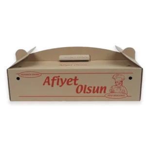 Kutu Lahmacun Saplı Tst Büyük 19x40x10 Cm 100 Adet