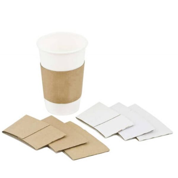 Bardak Tutacağı Sleeve Karton 12 Oz Kraft 2000 Adetli - Görsel 3
