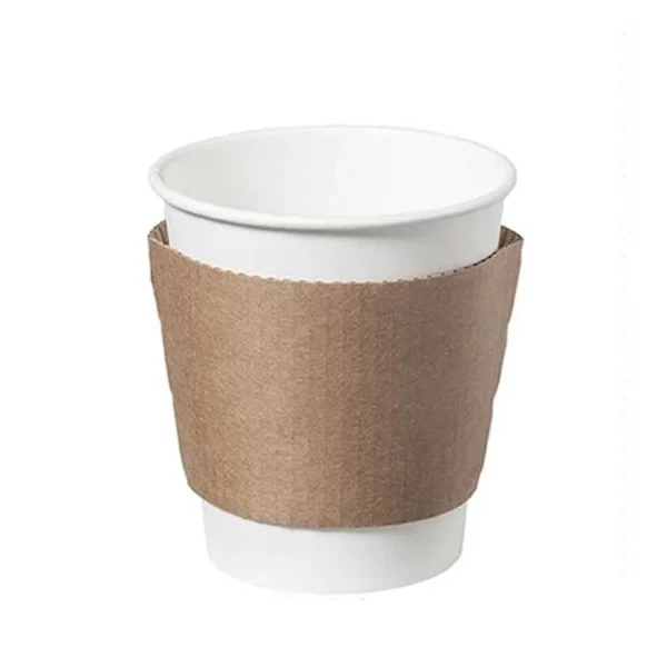Bardak Tutacağı Sleeve Karton 12 Oz Kraft 2000 Adetli - Görsel 2